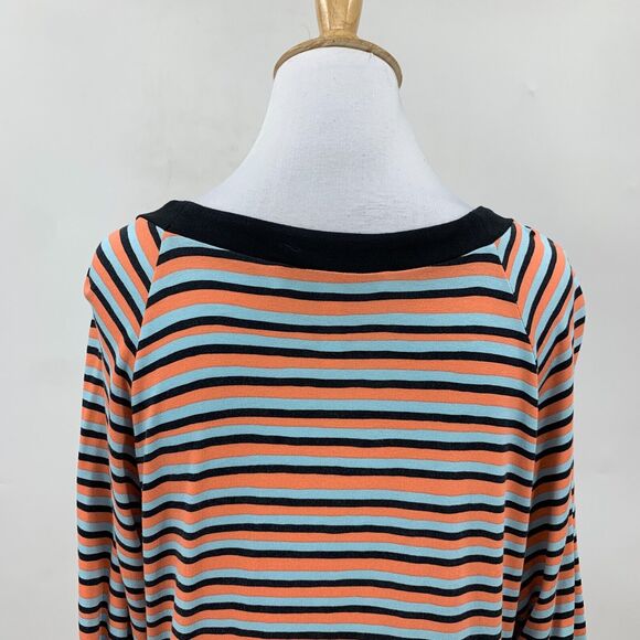 Nanette Lepore Swim Strobe Light Stripe Tunic Womens S Small Cover Up Dress - Picture 9 of 14